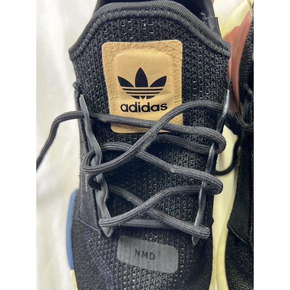 Adidas NMD_R1 V2 Shoes Mens Size 7 Black Tan Boost Casual Sneaker GZ2573 NMD main image 4
